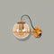Настінний світильник Bollo D-15 см E27 Gold + Amber 250431-100004297