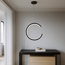 Підвісний світильник Сrescent 9W 4000K Black 250635-100005159