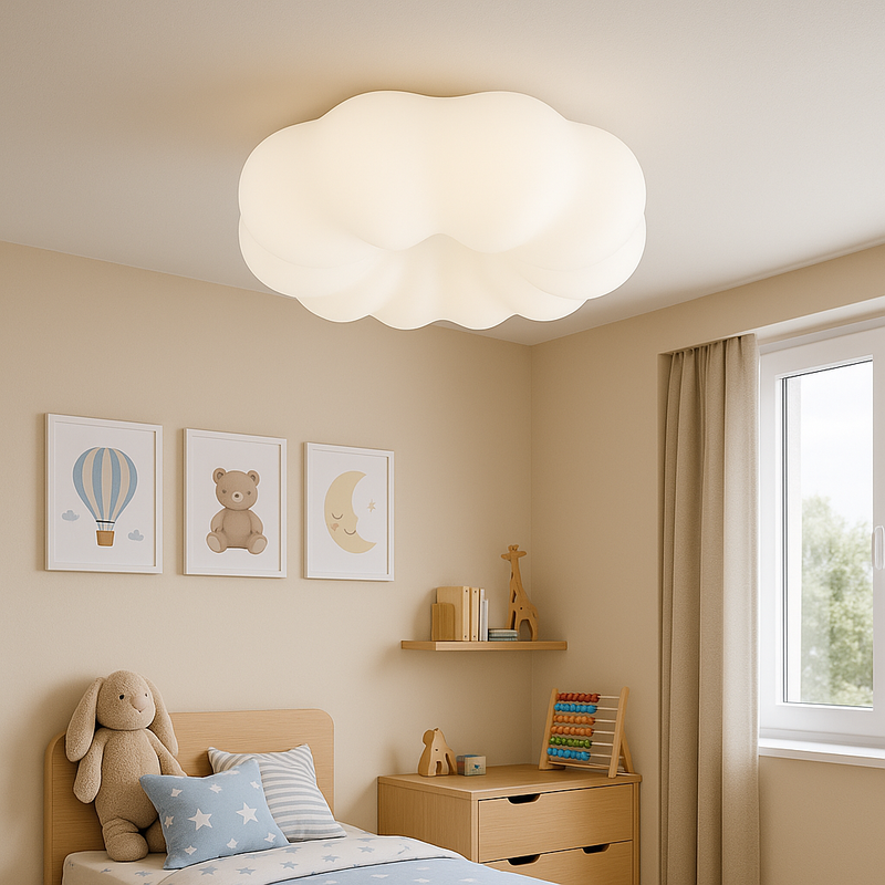 Стельові світильники білі хмари з пультом D-45/55/65 cm Led White Clouds 251031-100006268