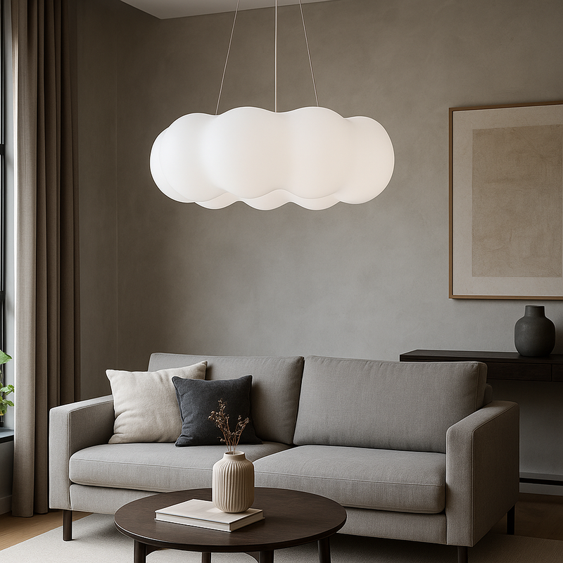 Стельові світильники білі хмари з пультом D-45/55/65 cm Led White Clouds 251031-100006269