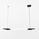 Підвісна люстра трубчаста L-90/110/150 cm Led Black+White 251018-100006282