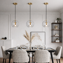 Підвісні світильники D-15 cm / D-20 cm / D-25 cm G9 Clear Glass 260322-100007646