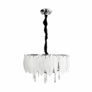 Підвісна люстра чорна D-78 cm E14 Black Feather 260918-100008843