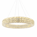 Підвісні люстри золоті D-60 cm / D-80 cm / D-100 cm Led Gold Crystal 260322-100007649