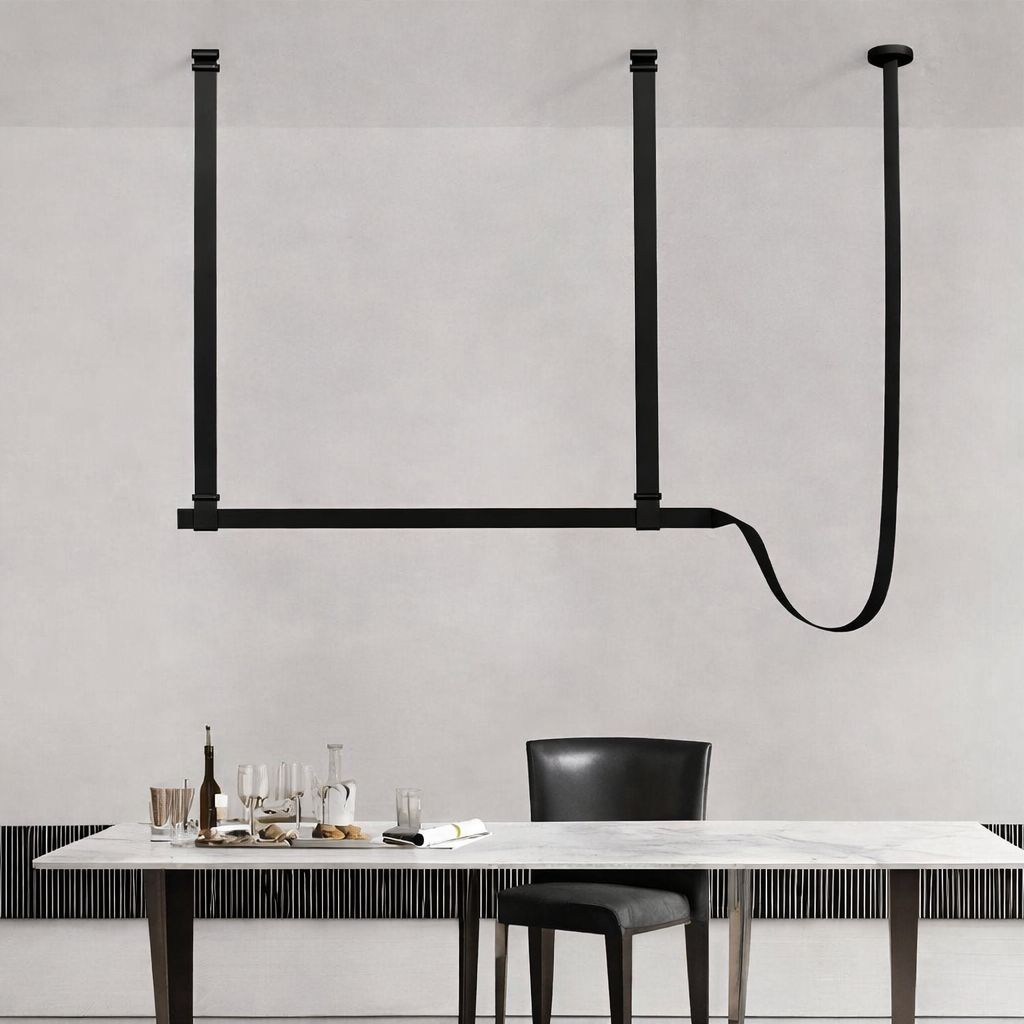 Світильник підвісний чорний L-120 cm Led 15W 3000K-6000K Black Hawe lamp 260322-100007655
