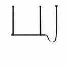 Світильник підвісний чорний L-120 cm Led 15W 3000K-6000K Black Hawe lamp 260322-100007655