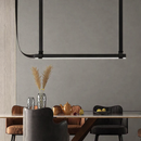 Світильник підвісний чорний L-120 cm Led 15W 3000K-6000K Black Hawe lamp 260322-100007655