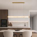 Підвісні люстри золоті L-100 cm / L-120 cm / L-150 cm Led 3000K-4000K Gold Marble 260718-100008395
