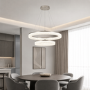 Підвісна люстра D-80+60 cm Led 92W 3000K-4000K Grey Ice 260718-100008397