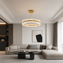 Підвісні люстри D-60 cm / D-80 cm Led 3000K-4000K Gold Ice 260718-100008399