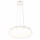 Підвісна люстра біла D-45 cm Led 80W 3000K-6000K White Cloud 260931-100008851