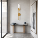 Настінний світильник H-118 cm G9 Gold Candlestick 260817-100008588
