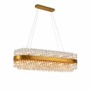 Видовжена люстра золота L-120 cm G9 Gold Crystal 260817-100008590