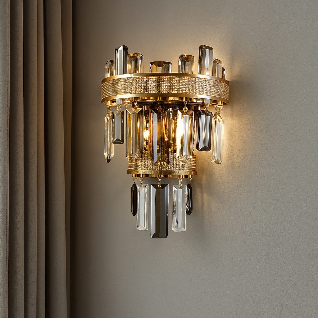 Настінний світильник Crystal L-25cm E14 Gold 250635-100005188