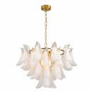 Підвісні люстри D-50 cm / D-60 cm E14 Gold Flowers 260618-100008104