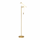 Торшер золотий з пташкою H-165 cm Led Gold+White Pirch 260658-100008107