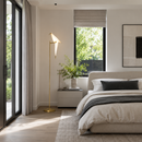 Торшер золотий з пташкою H-165 cm Led Gold+White Pirch 260658-100008107