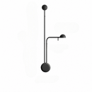 Настінний світильник чорний H-70 cm Led 10W Pipe Pin 260658-100008108