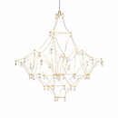 Підвісна люстра H-80 cm Led 30W 3000K Gold Rain 260366-100007659