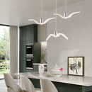 Підсвісні світильники білі пташка W-32 cm / W-38 cm / W-39 cm Led White Bird 260658-100008109