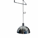 Підвісна люстра срібна поворотна D-35 cm E27 Chrome Glare 260318-100007660