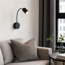 Настінний світильник чорний GU10 Black Minimal 251141-100006577