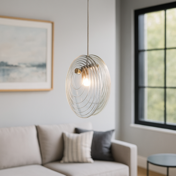 Підвісний світильник мушля прозора H-20 cm G9 Clear Shell 251122-100006596