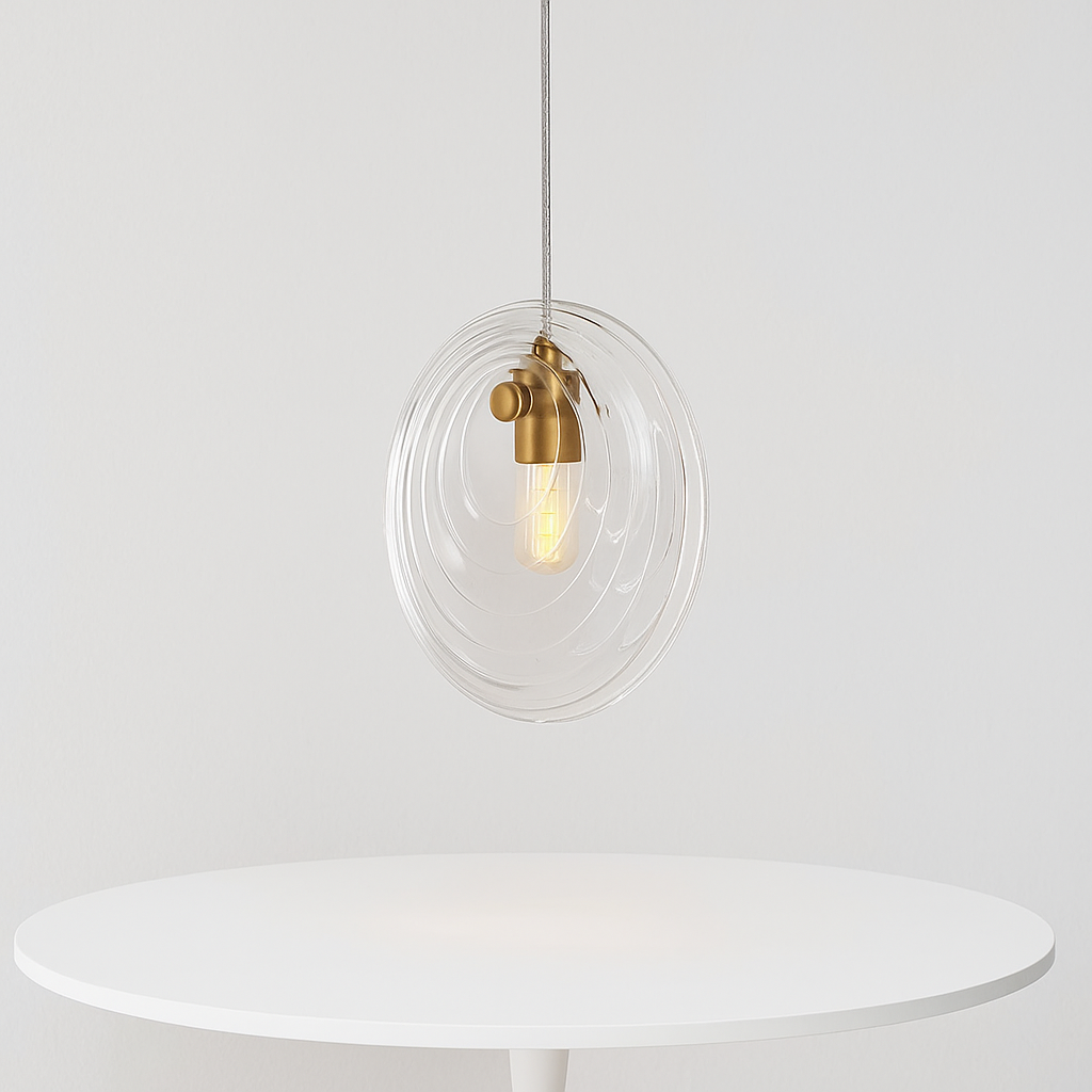 Підвісний світильник мушля прозора H-20 cm G9 Clear Shell 251122-100006596