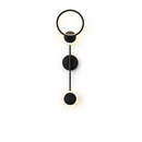 Бра чорний H-50-60 cm Led 15W 3000K-6000K Black Jupiter 260119-100007091