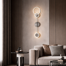 Бра срібний H-50-60 cm Led 15W 3000K-6000K Chrome Jupiter 260119-100007093