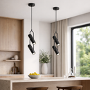 Підвісний світильник чорний H-140 cm GU10 Black SpoteTube 260263-100007462