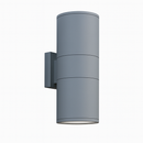 Настінний вуличний світильник сірий E27 H-27 cm D-17 cm Grey 251010-100006286