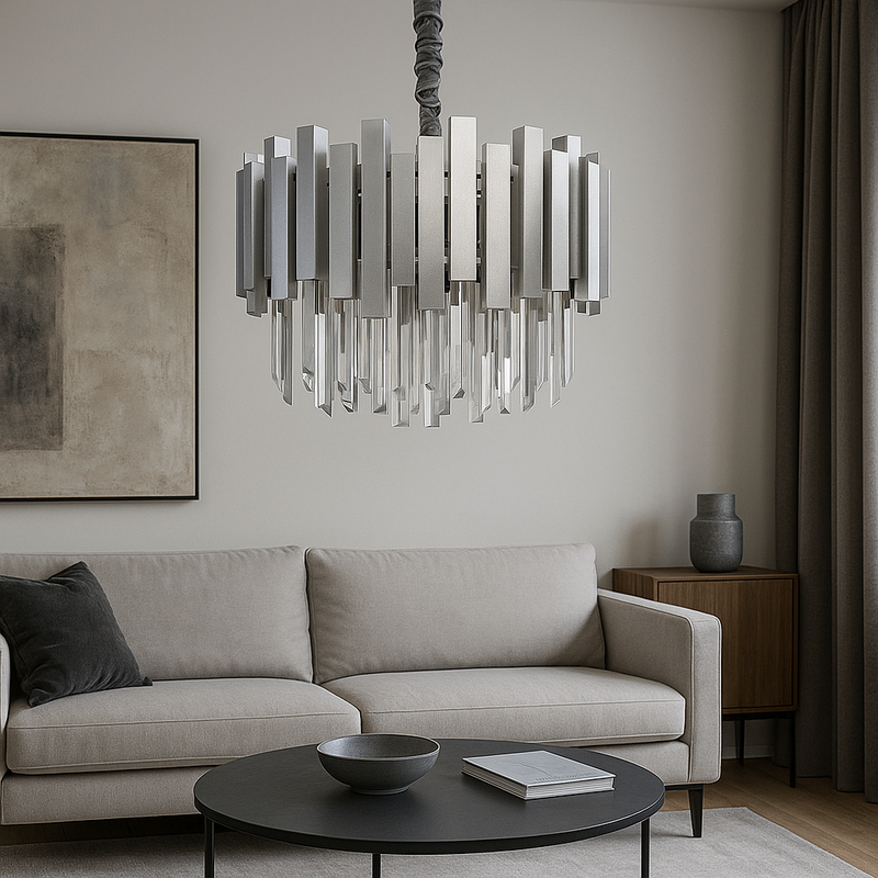 Люстра підвісна Empire D-30/40/60cm Chrome 250653-100005214