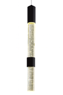 Каскадна люстра чорна D-60 cm Led 54W 4000K Black Cascade 251076-100006295