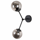 Настінний світильник чорний H-48 E27 Black+Graphit Bubbles 260131-100007106