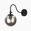 Настінний світильник чорний D-15 cm Е27 Black Bubbles 260131-100007112