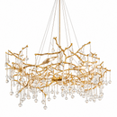 Підвісна люстра золота D-80 cm G9 Gold Rain 260817-100008635