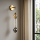 Настінний світильник H-50 cm Led 5W 4000K Gold+Smoke+Amber Colours 251031-100006305