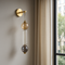 Настінний світильник H-50 cm Led 5W 4000K Gold+Smoke+Amber Colours 251031-100006305