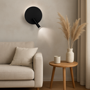 Настінні світильники чорні Led 4000K D-15 cm / D-20 cm Black Bun Circle 250818-100005768