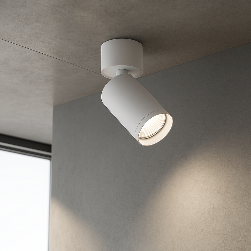 Точковий світильник спот білий H-12.8 cm D-5.2 cm GU10 White 251140-100006630