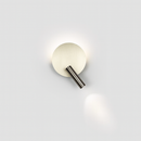 Настінний світильник сатиновий Led 4000K D-15 cm Nickel Bun Circle 250818-100005771