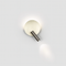 Настінний світильник сатиновий Led 4000K D-15 cm Nickel Bun Circle 250818-100005771