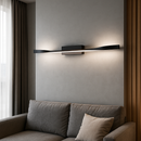 Настінний світильник Line and wave 4000K L600 Led 5W / L800 Led 7W / L1000 Led 10W Black 240618-100003356