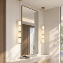Підвісний світильник з мармуру H-50 cm Led 13W 4000K Gold+White Marble 260918-100008864