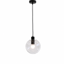 Підвісний світильник чорний D-20 cm E27 Black Ball 260966-100008870