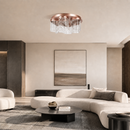 Люстра сатинова D-50 cm Led 3000K-6000K 34W Satin Aurora 260518-100007927