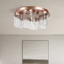 Люстра сатинова D-50 cm Led 3000K-6000K 34W Satin Aurora 260518-100007927