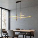 Підвісна люстра золота L-120 cm Led 42W Gold Line 251040-100006312