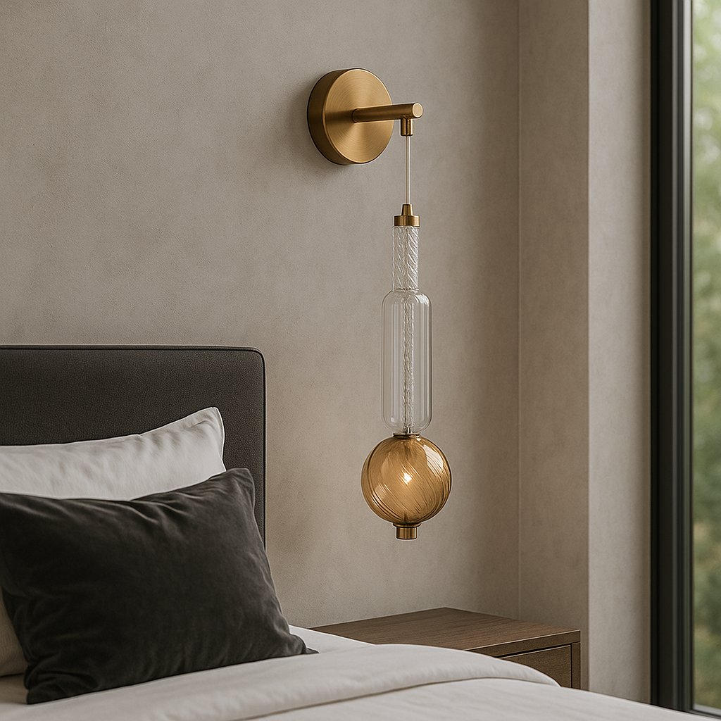 Настінний світильник H-50 cm Led 5W 4000K Gold+Clear+Amber Colours 251031-100006321